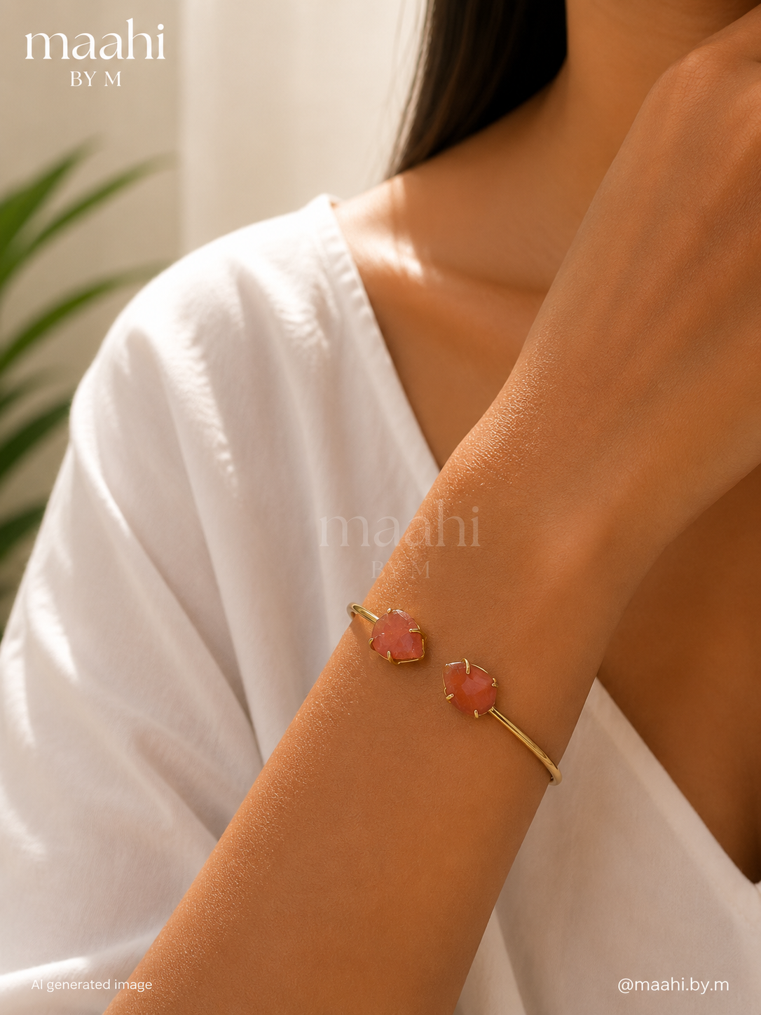 Carnelian Ethereal cuff