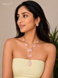 Rose Quartz Aura Necklace