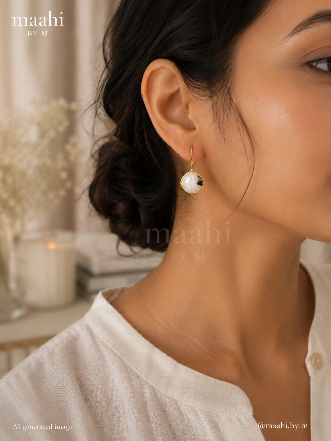 Moonstone Danglers