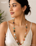 Multicolour Natural Stone Mala