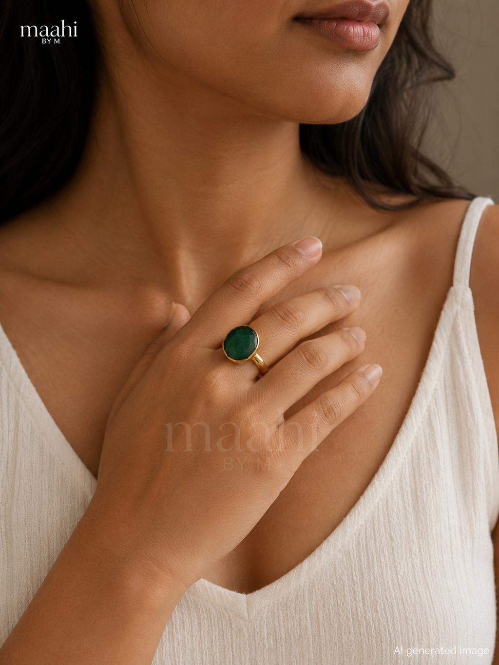 Green Aventurine Ring