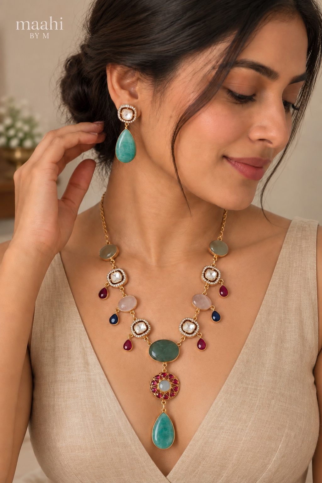 Noor Jadau Necklace Set