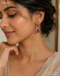 Amethyst Drop Earrings