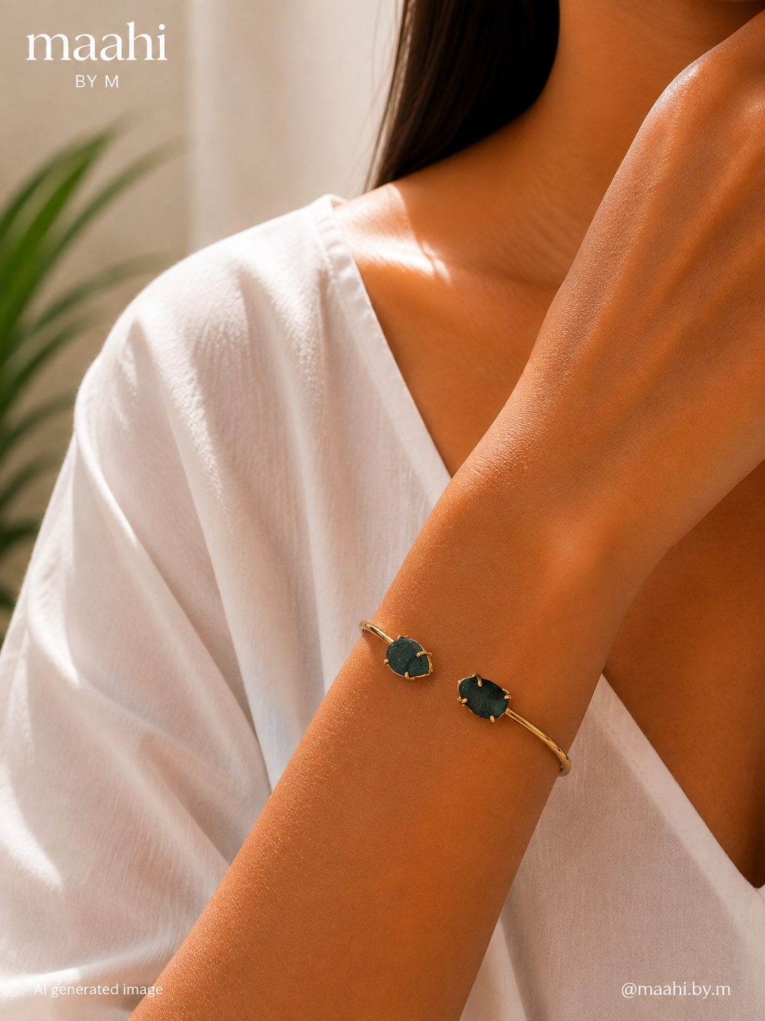 Green Aventurine Ethereal Cuff