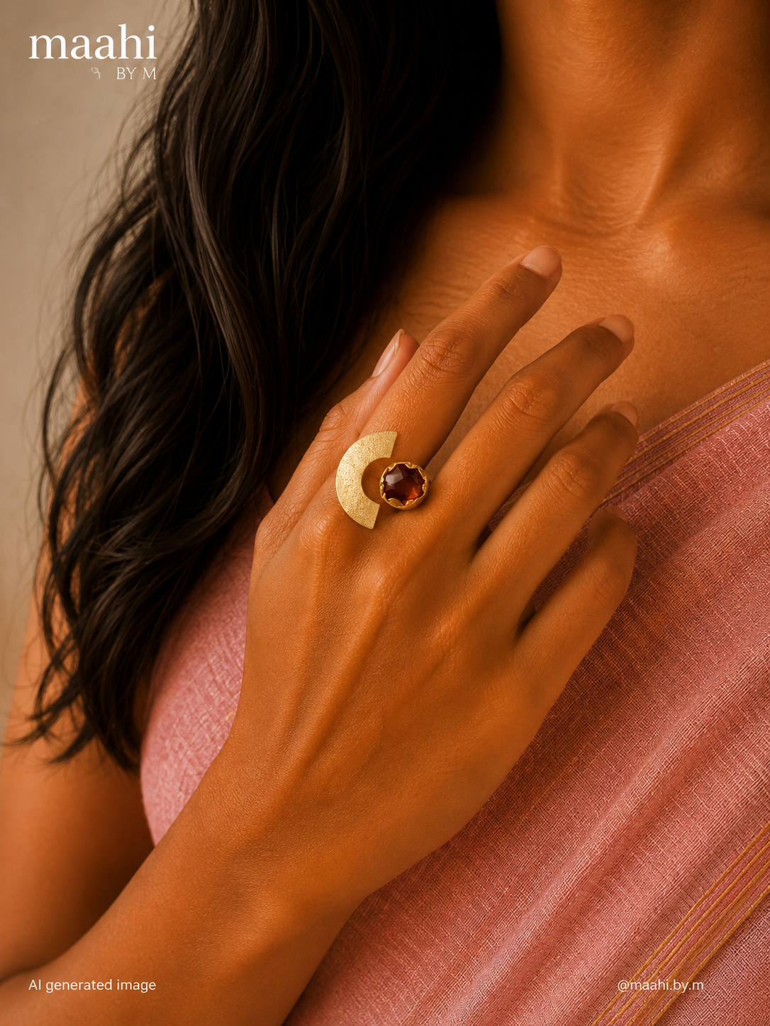 Carnelian Eclipse Ring
