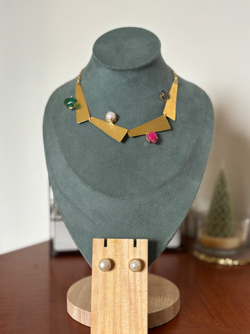 Abstract Art Necklace