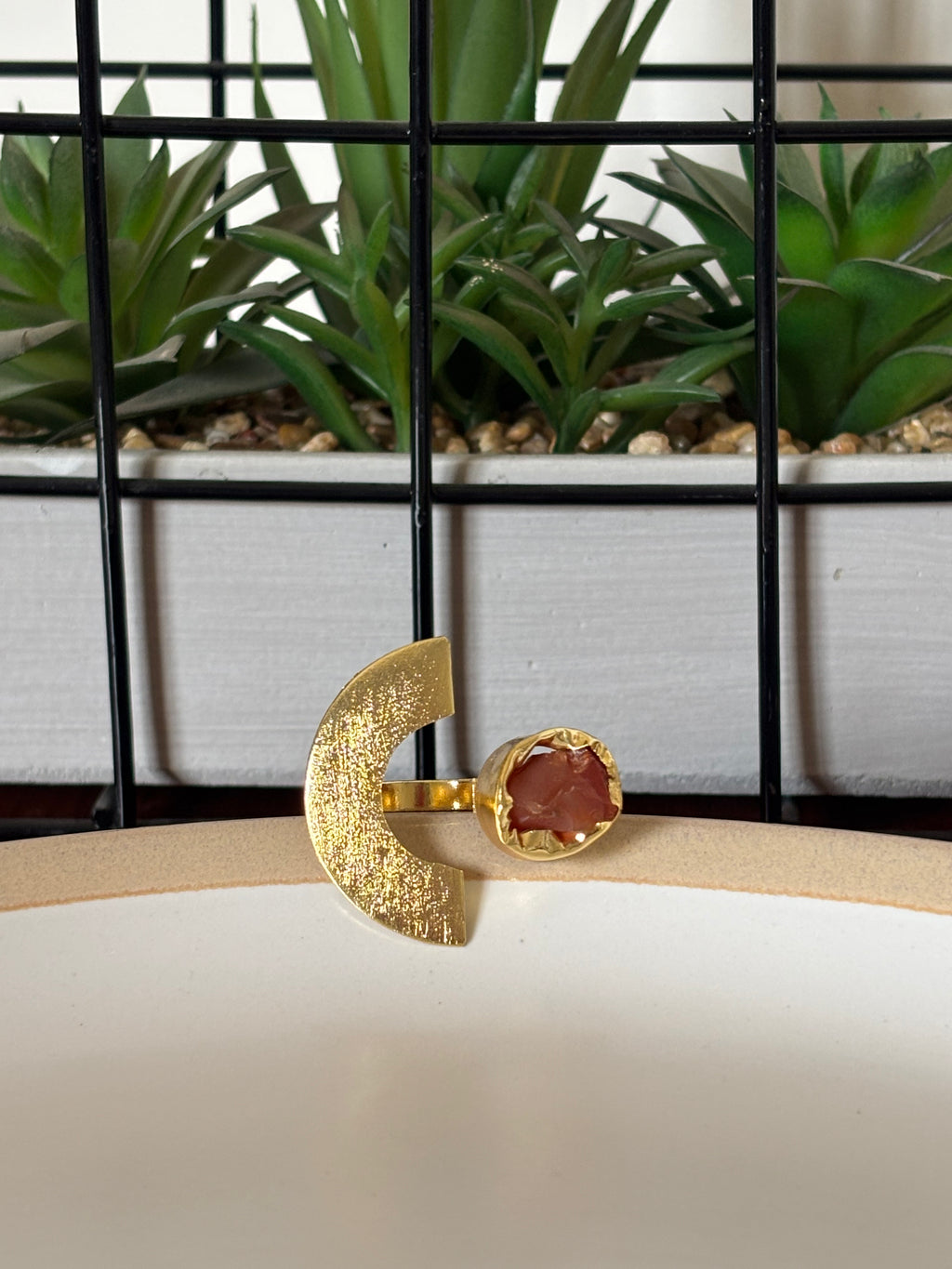 Carnelian Eclipse Ring
