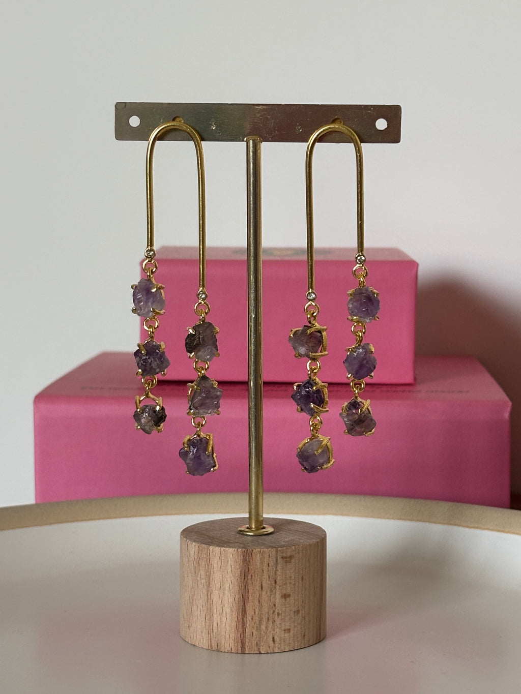 Amethyst Cascade Drops