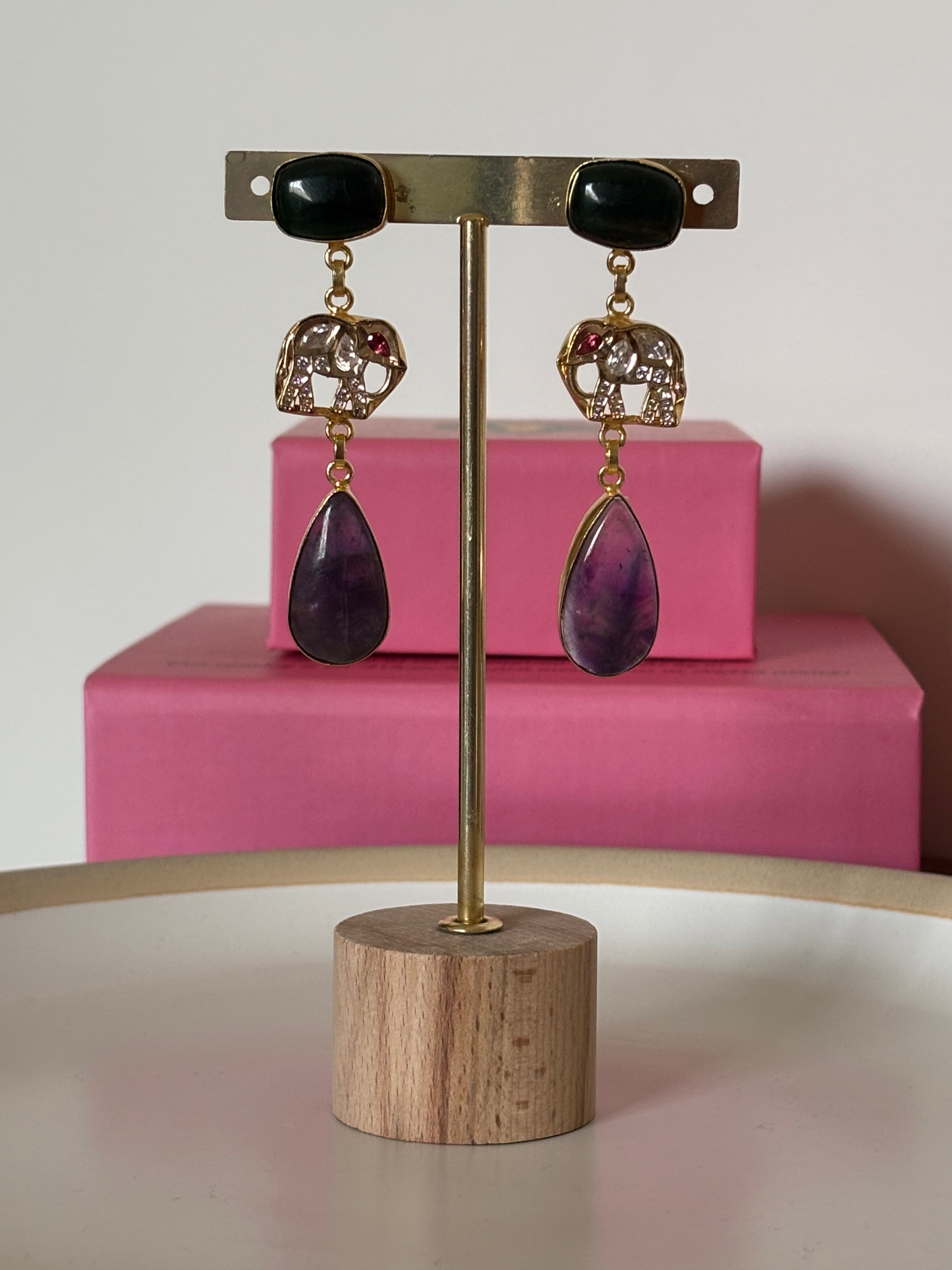 Elephant Grace Earrings 2
