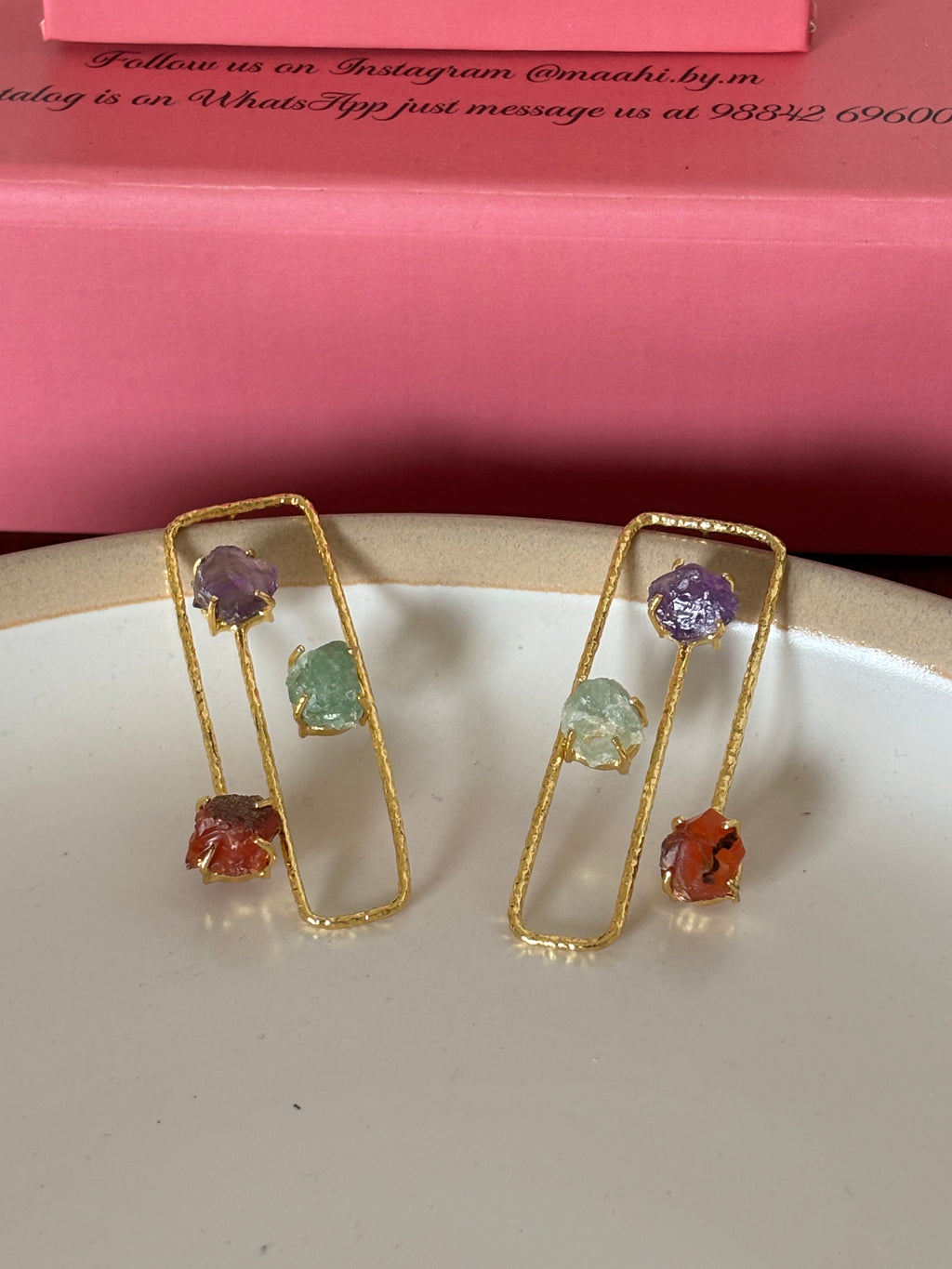 Gem Trail Earrings