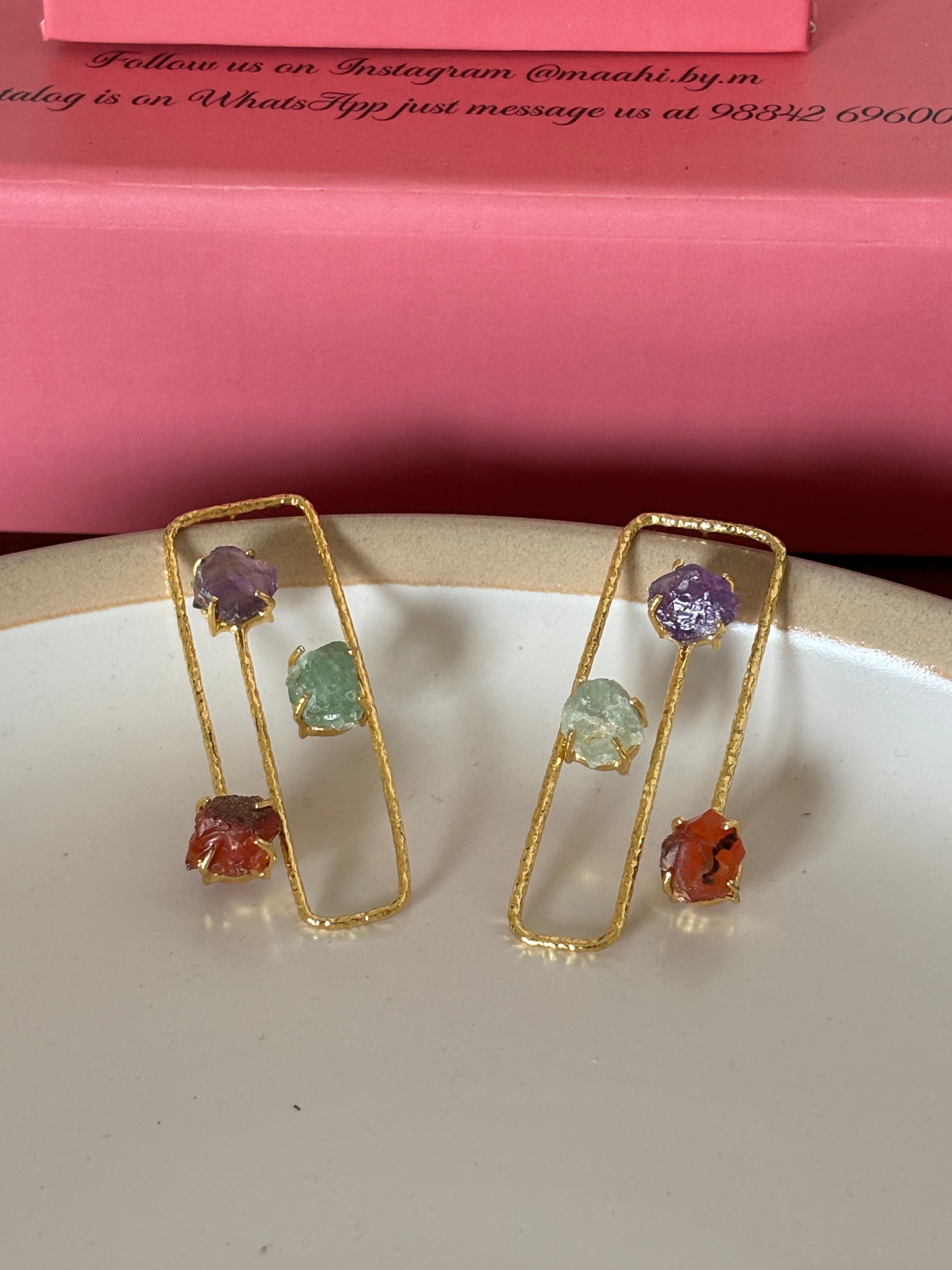 Gem Trail Earrings