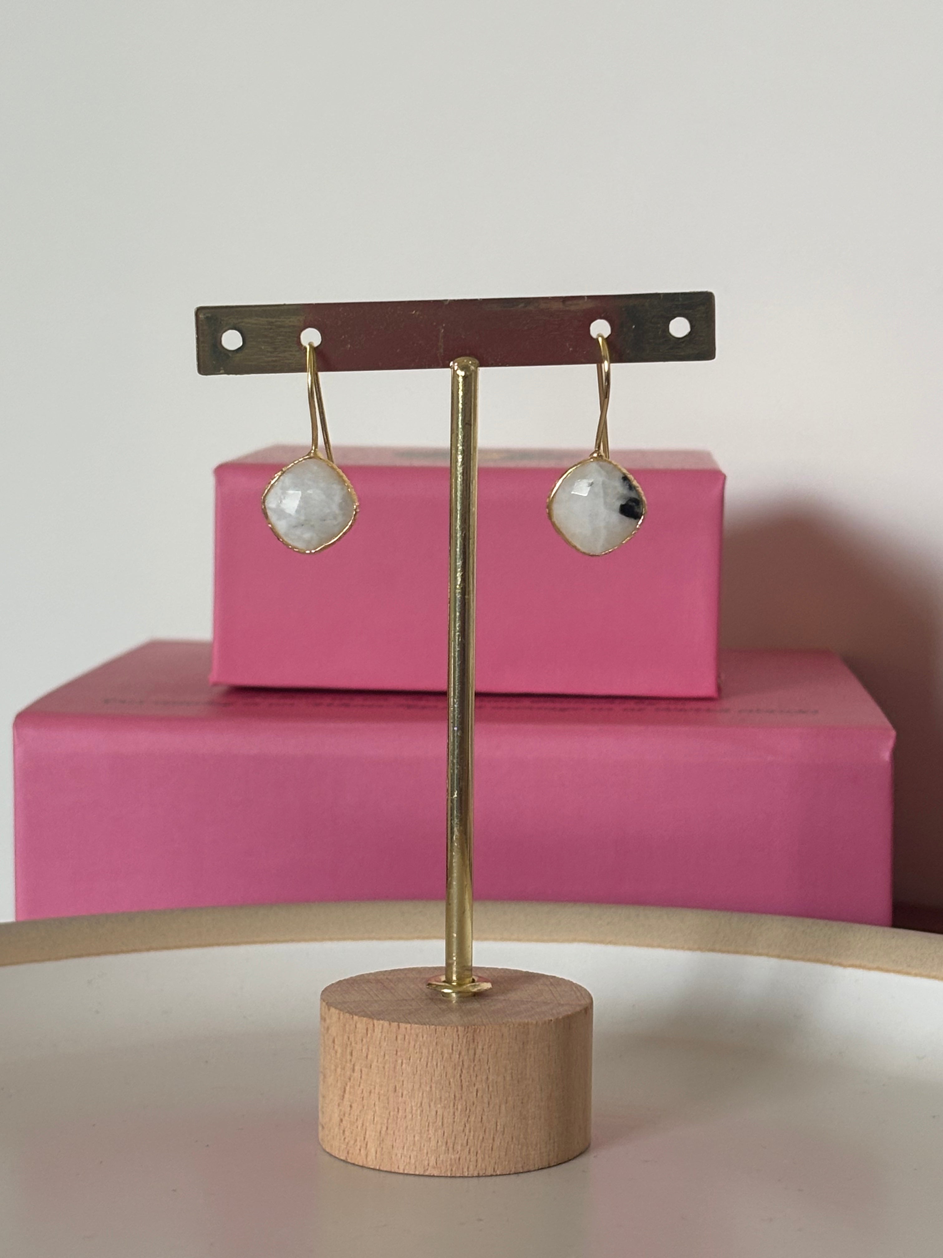 Moonstone Danglers