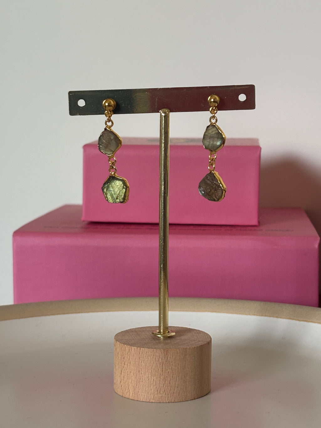 Labrodorite Drop Earrings
