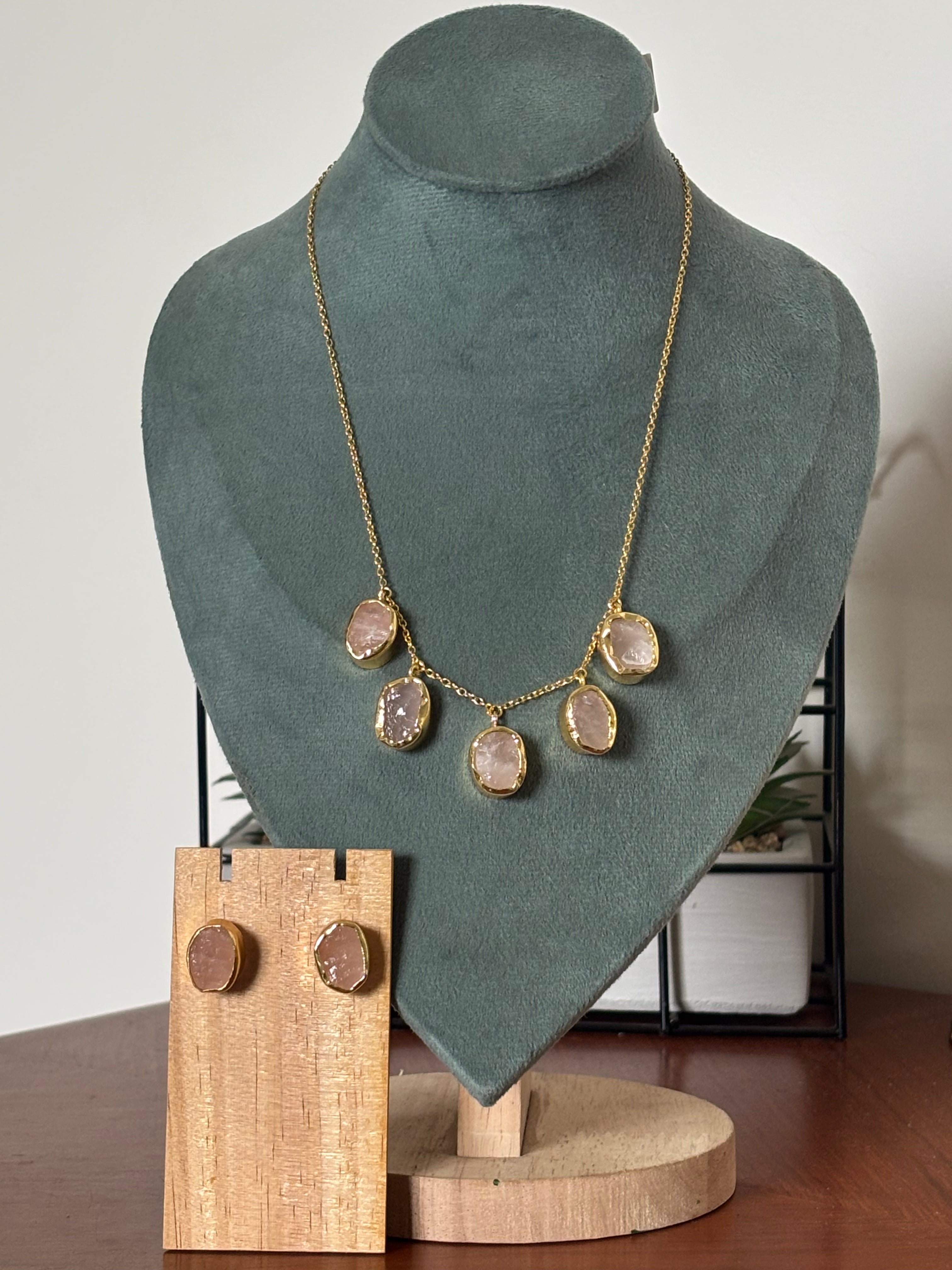 Rose Quartz Harmony Necklace