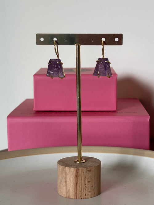 Amethyst Aura Dangler