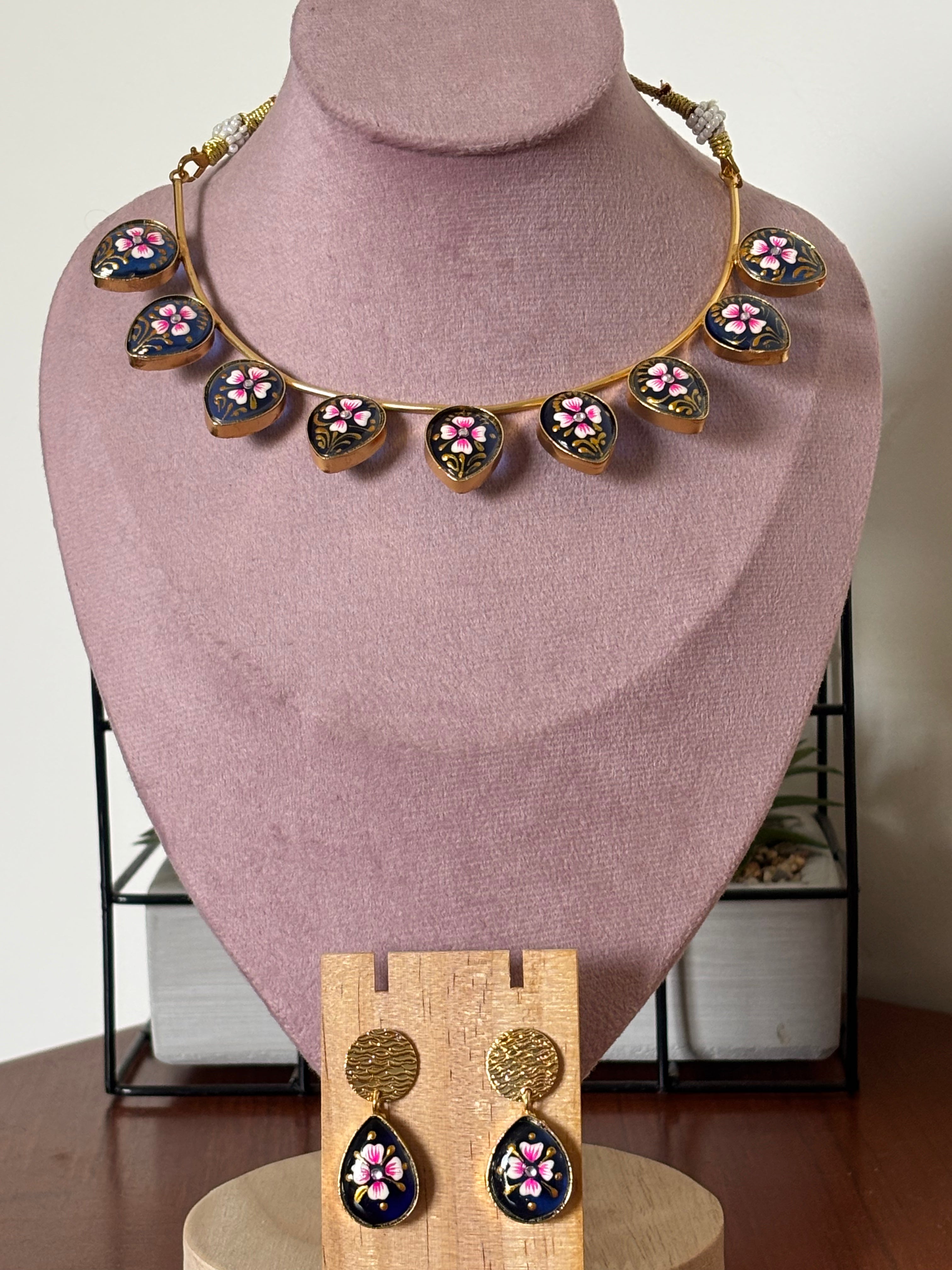 Meenakari Jewellery Set 1