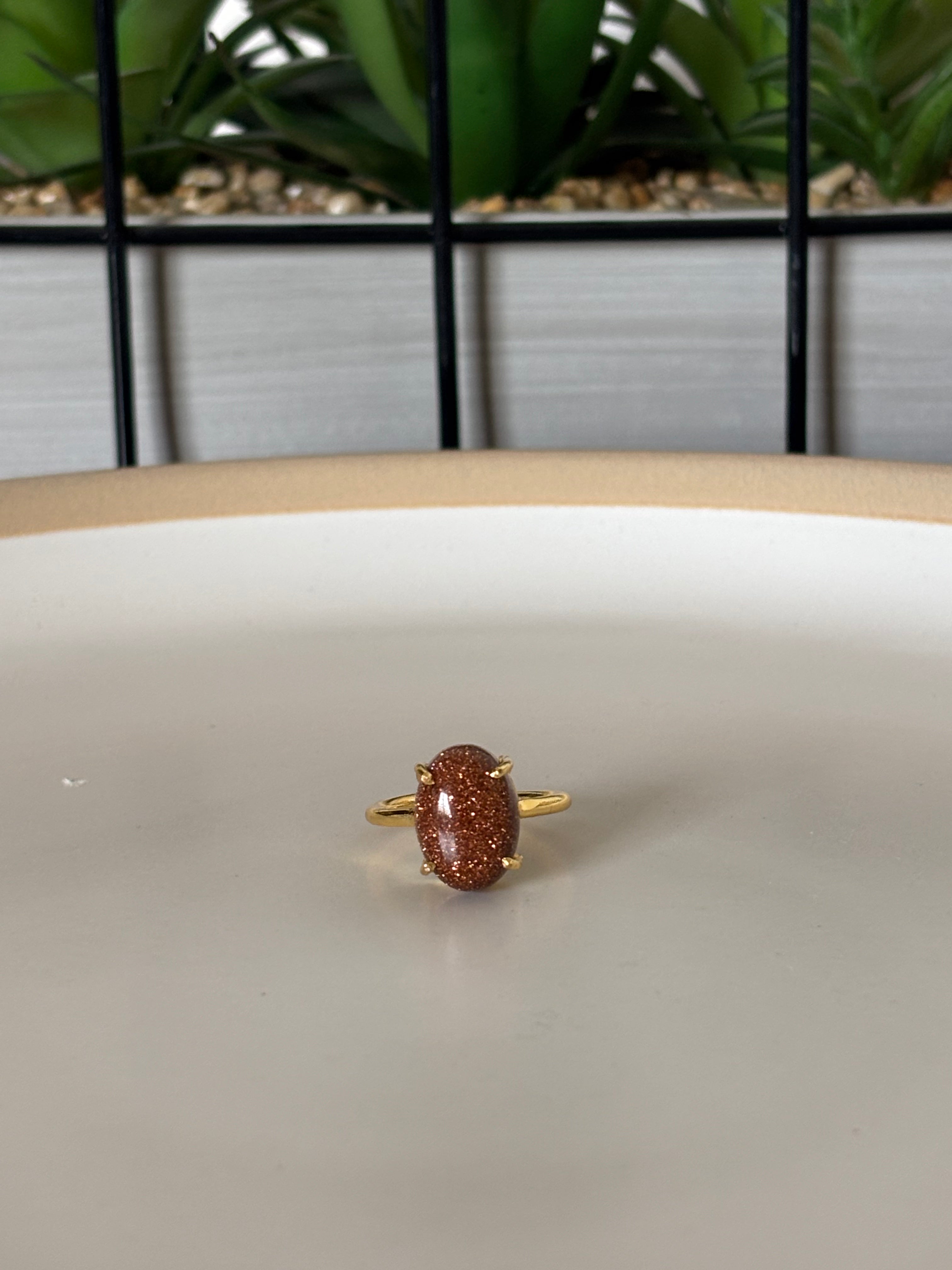 Sunstone Ring