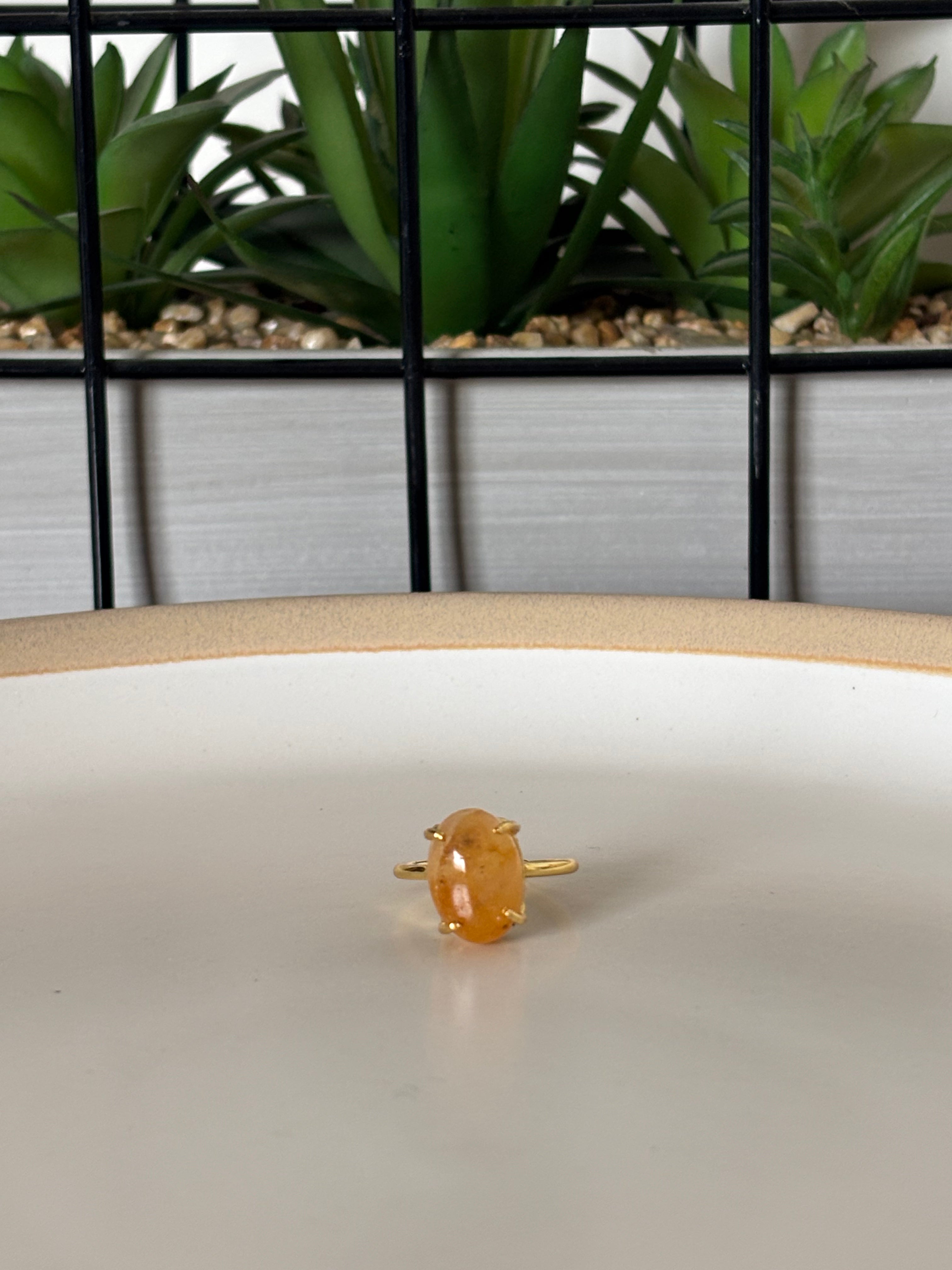 Light Carnelian Ring