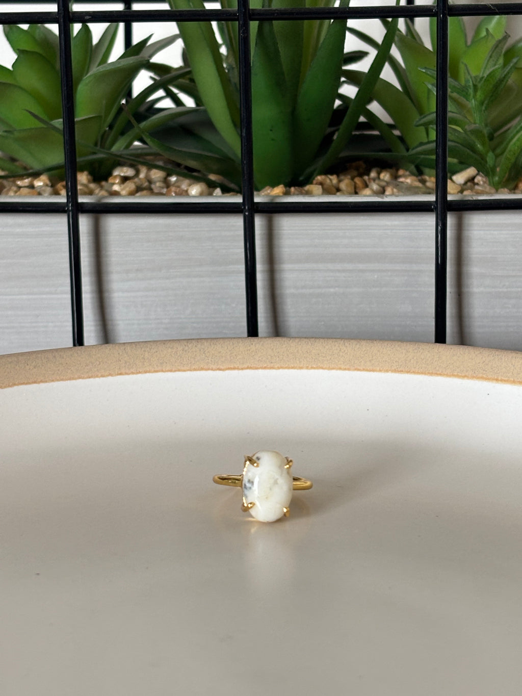 Moonstone Ring