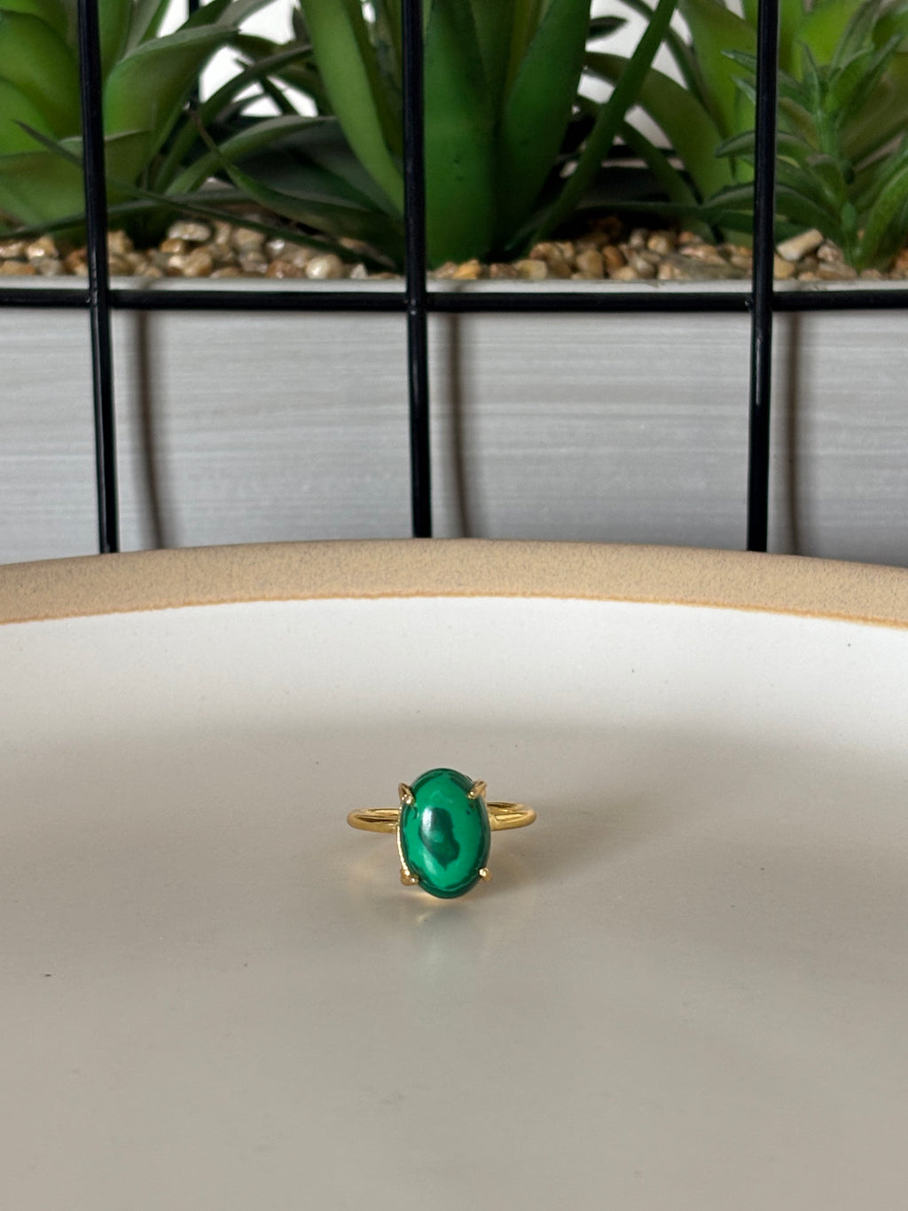 Malachite Ring