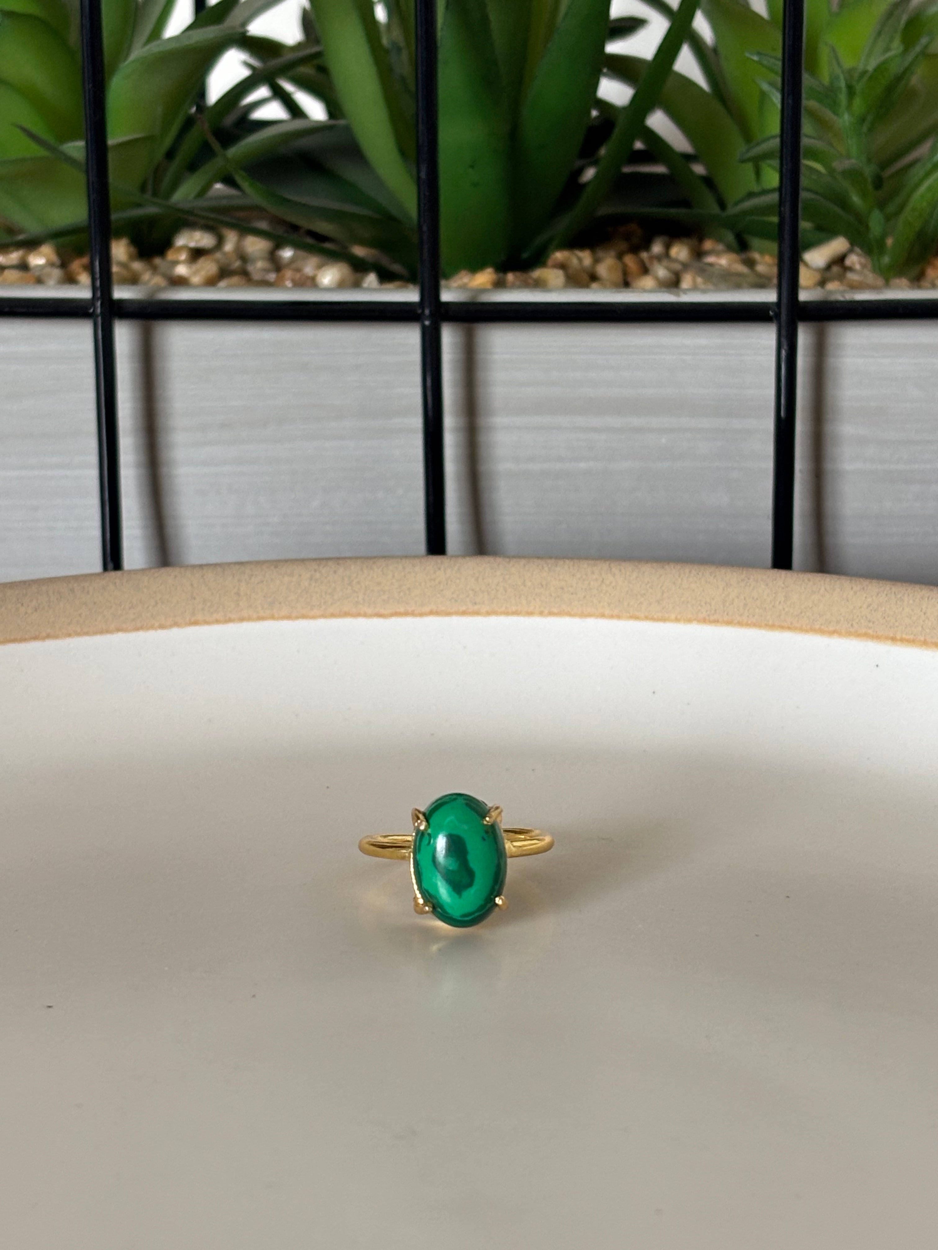 Malachite Ring