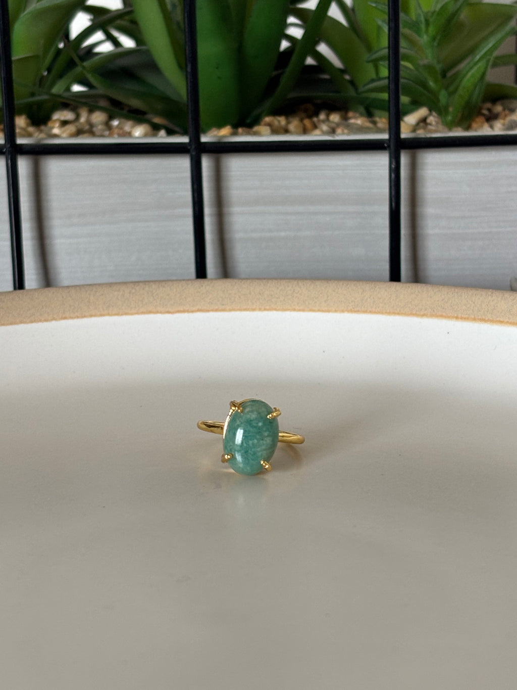 Amazonite Ring