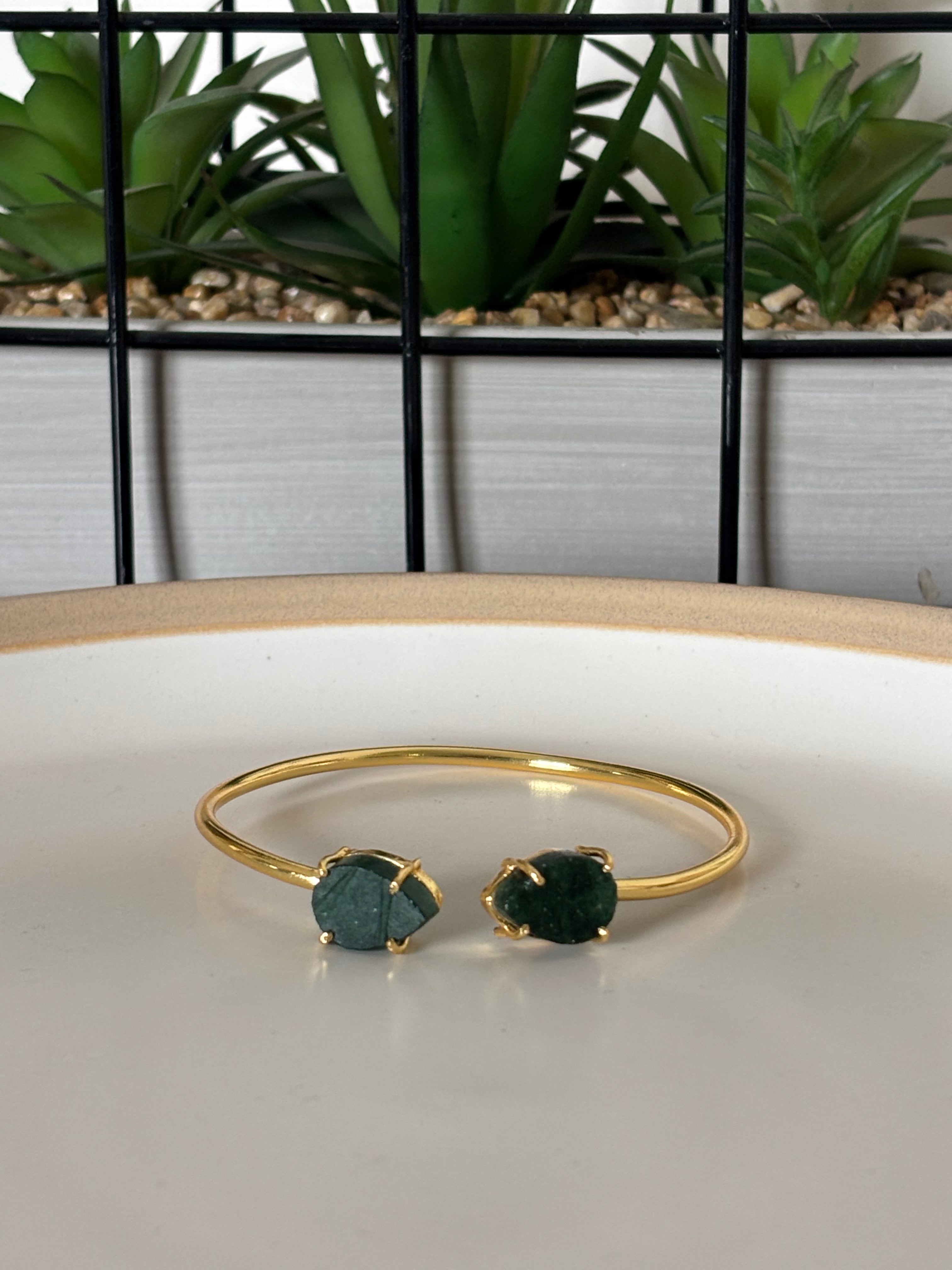Green Aventurine Ethereal Cuff