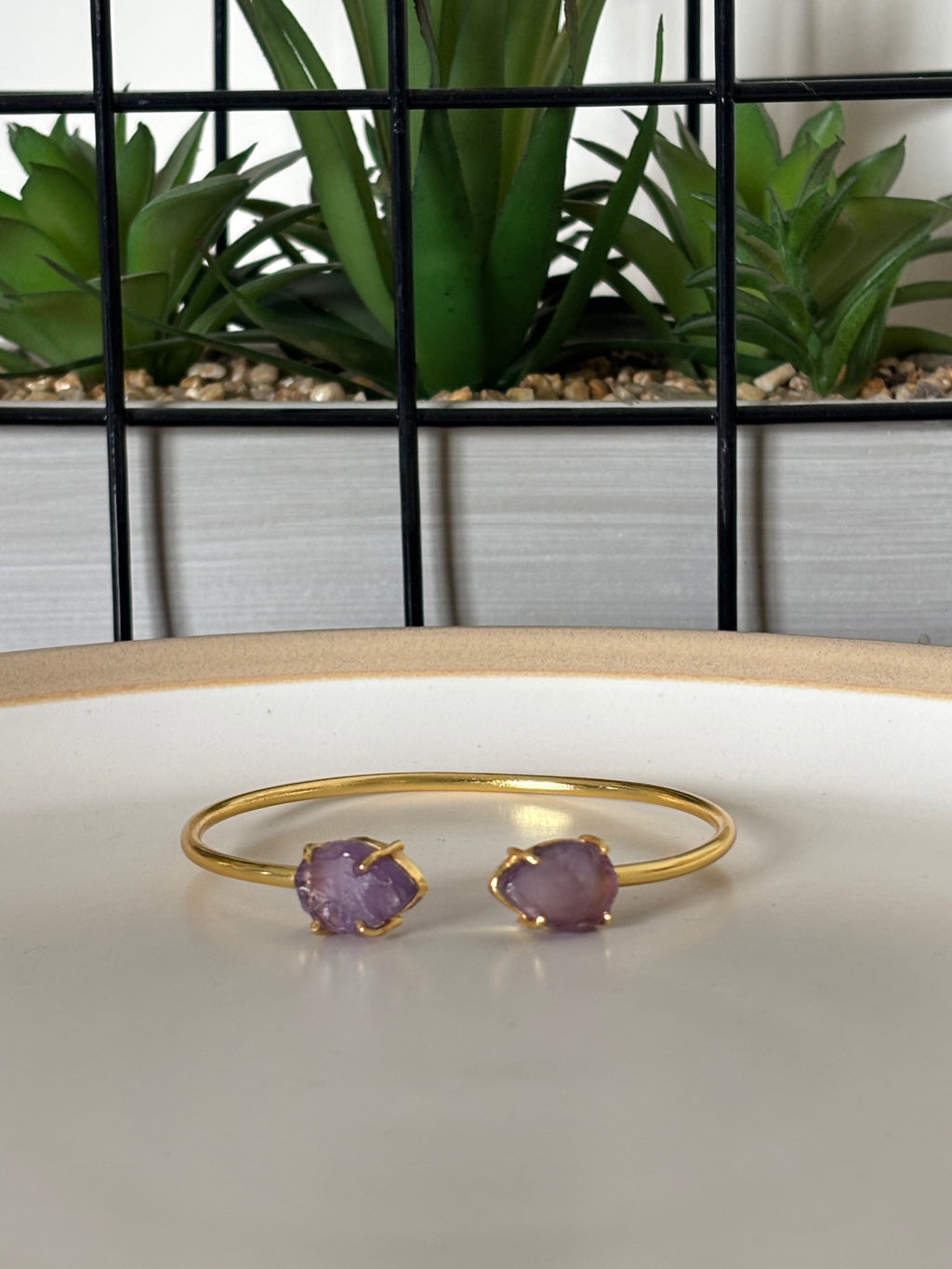 Amethyst Etherel Cuff