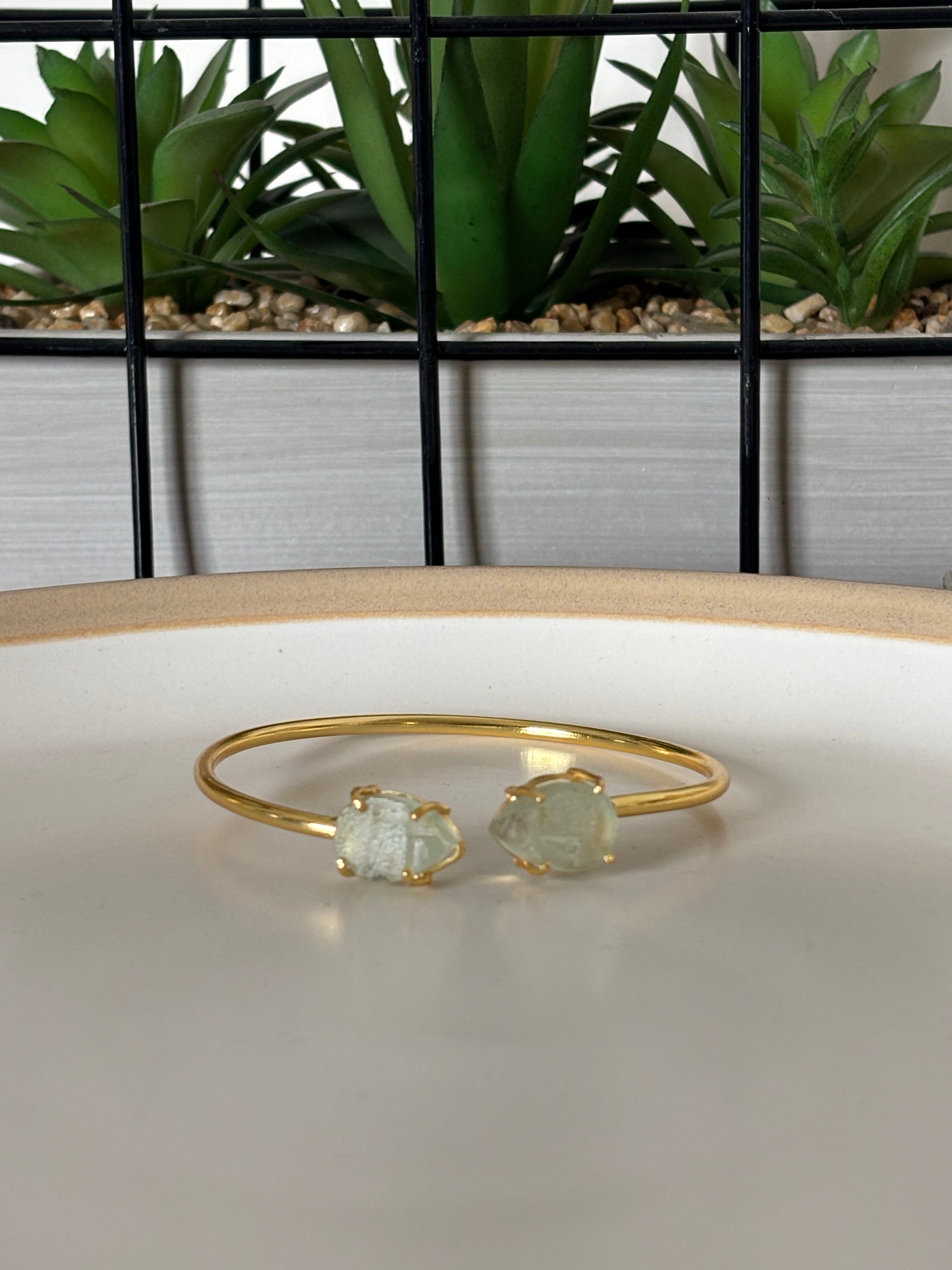 Prehnite Ethereal Cuff