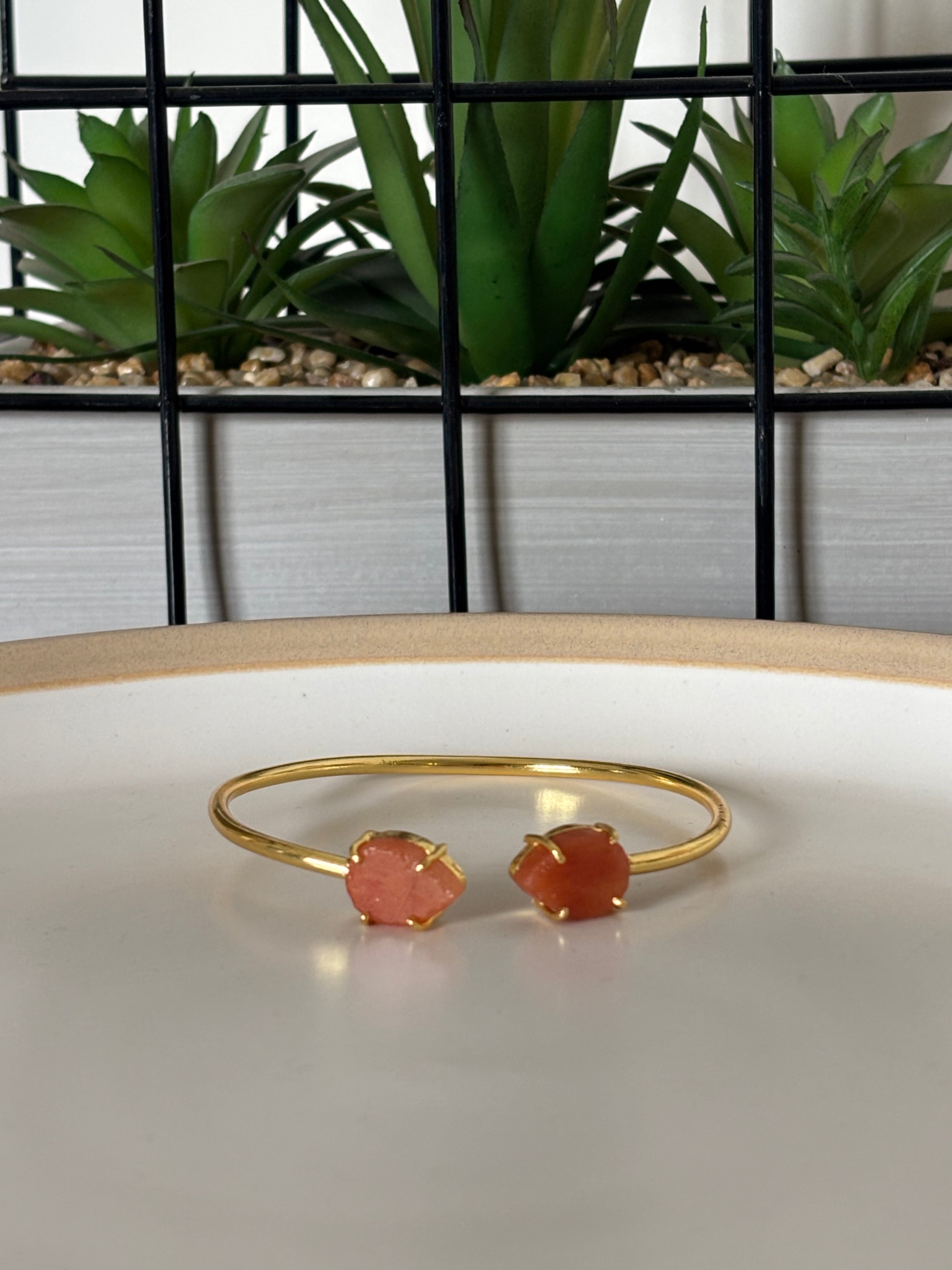 Carnelian Ethereal cuff