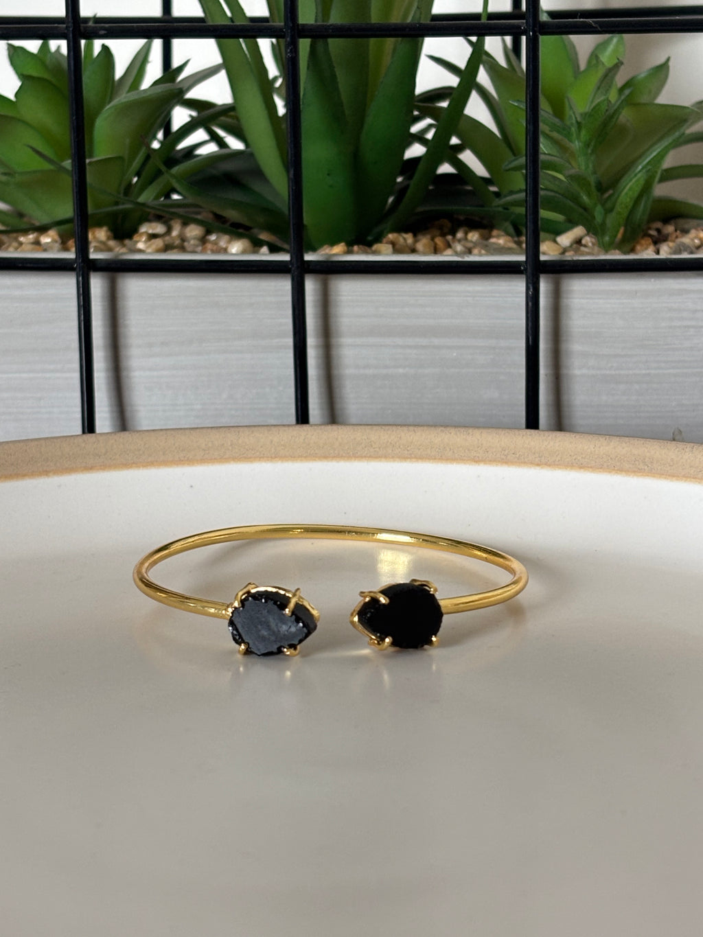 Black Onyx Ethereal Cuff