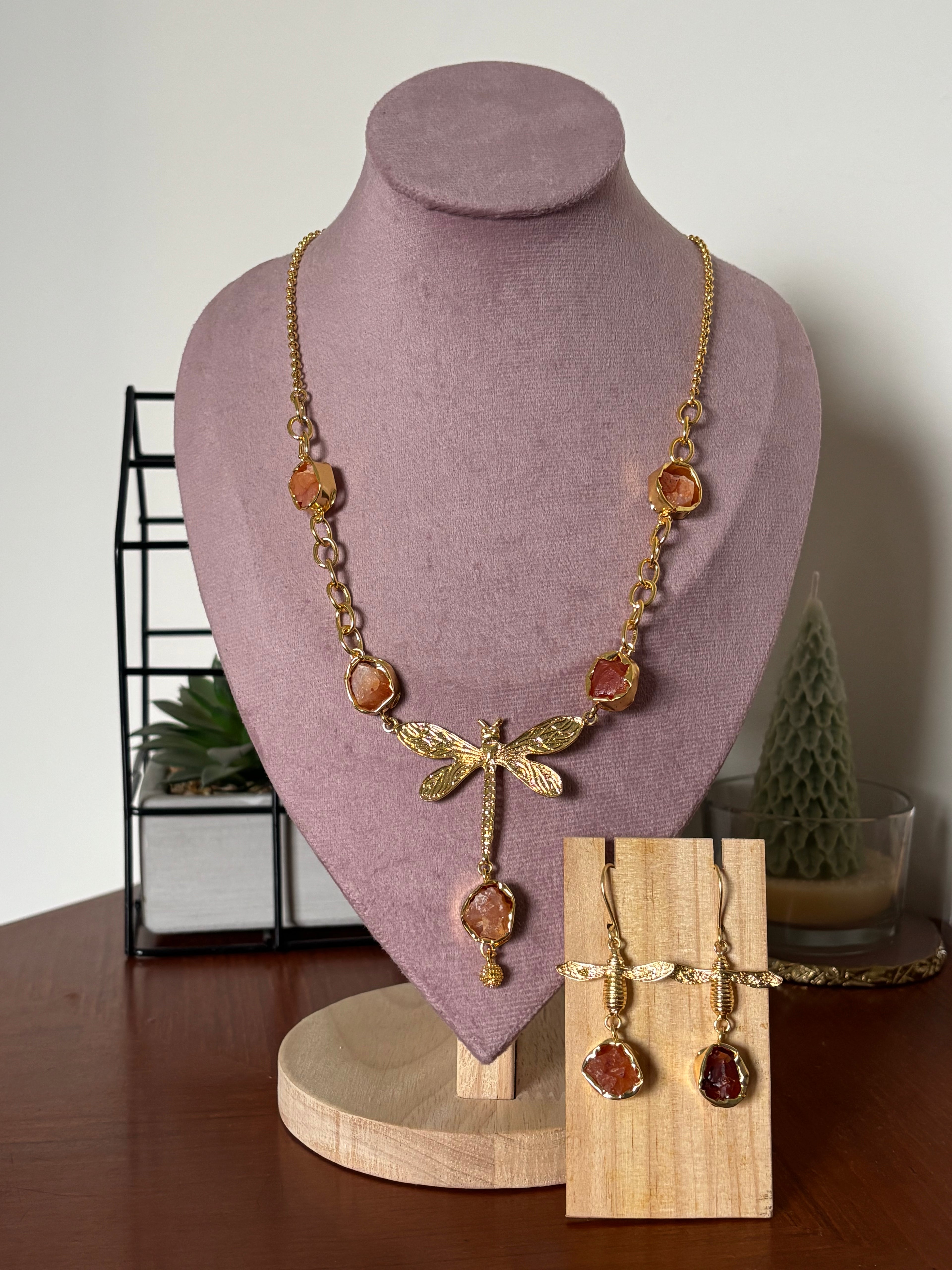 Carnelian Dragonfly