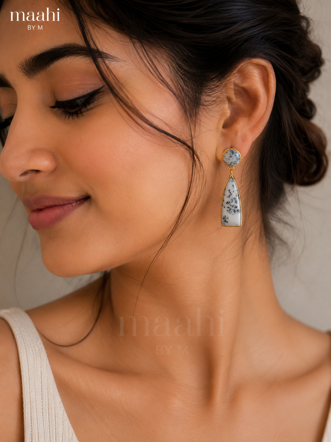 Moonstone Muse Earrings